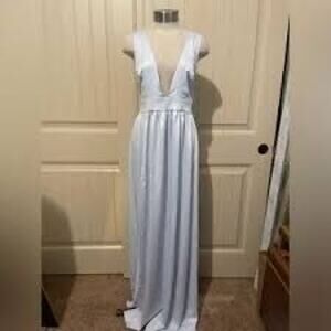 NWT $98 White Fox L Boutique Maxi Dress